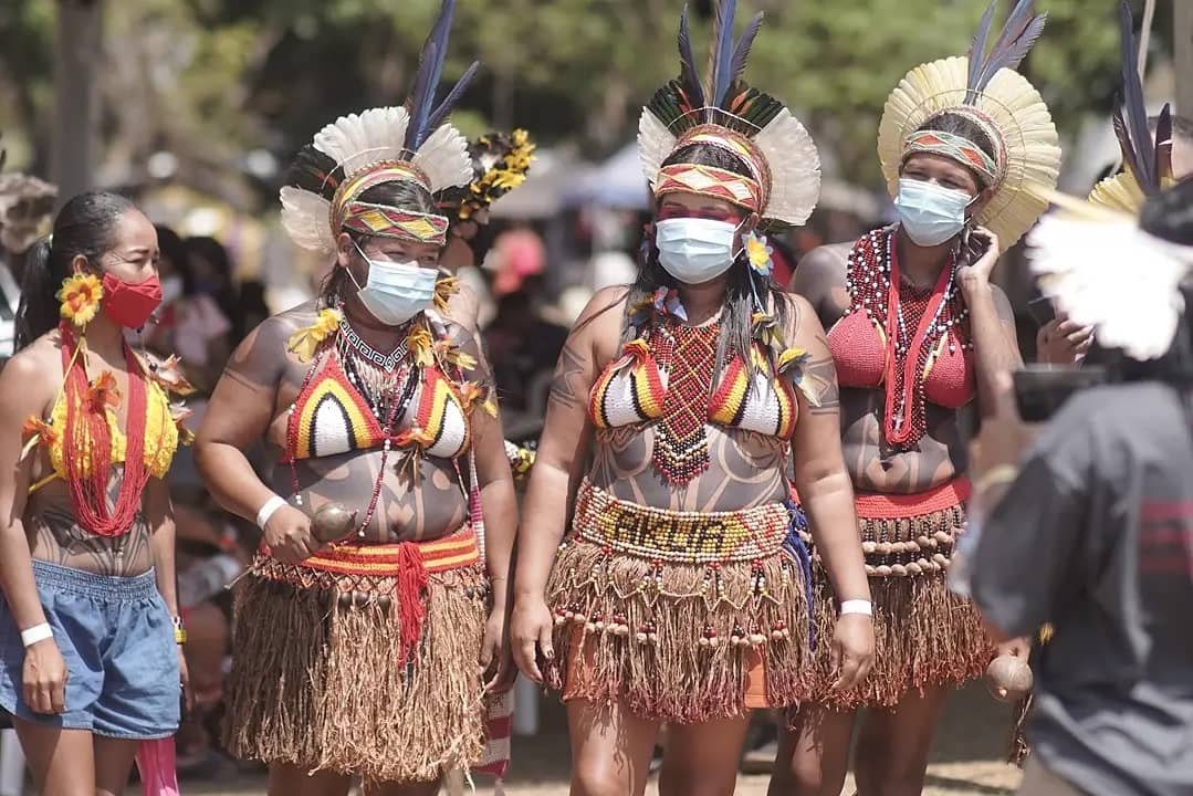 Acampamento da II Marcha Nacional das Mulheres Indígenas reúne mil mulheres indígenas